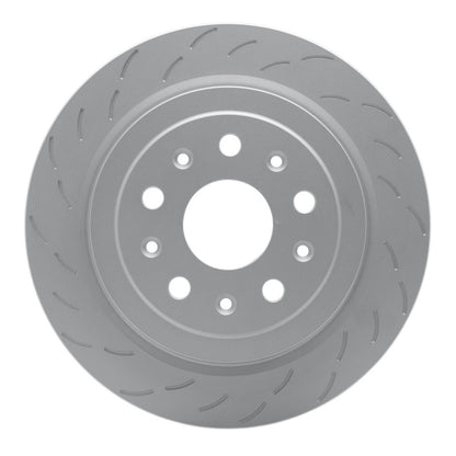 DFC 15-19 Cadillac CTS Left Rear GeoSPEC Coated Rotor - Slotted