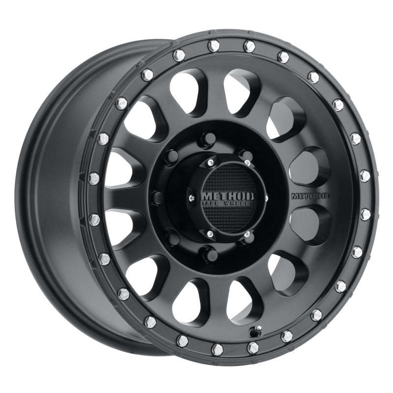 Method Wheels Method MR315 17x8.5 +25mm Offset 8x6.5 130.81mm CB Matte Black Wheel