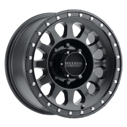 Method Wheels Method MR315 17x8.5 +25mm Offset 8x6.5 130.81mm CB Matte Black Wheel