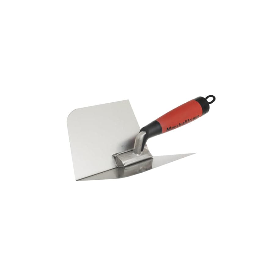 Marshalltown M/TM23RD M23RD Curved Inside Corner Trowel DuraSoft® Handle 5in
