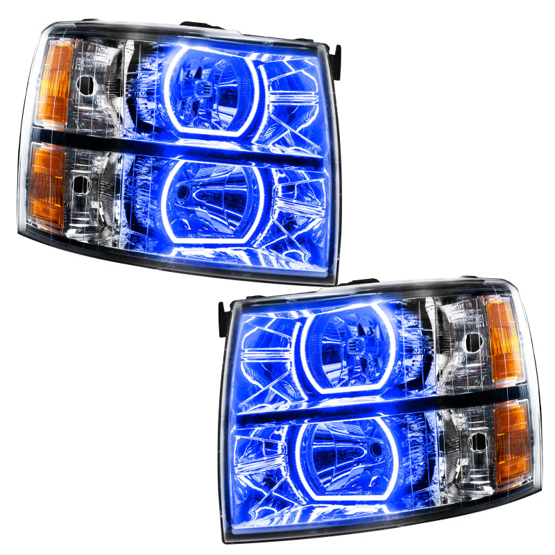 ORACLE Lighting Oracle 07-13 Chevrolet Silverado SMD HL - Square - ColorSHIFT w/ BC1 Controller