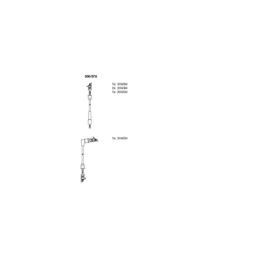 Bremi 300/378 Ignition Cable Kit