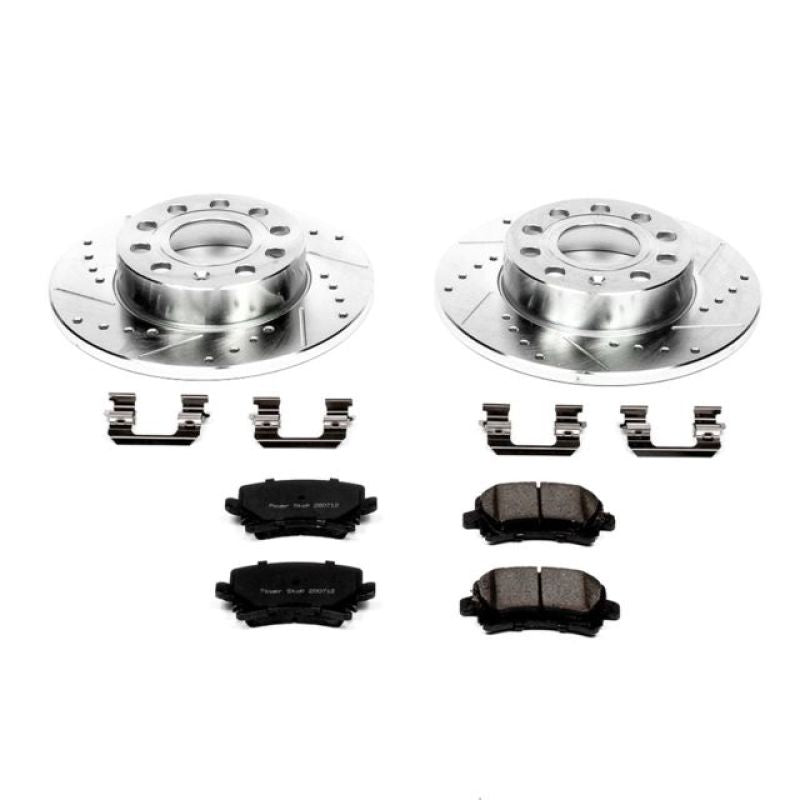 PowerStop Power Stop 2008 Audi A3 Rear Z23 Evolution Sport Brake Kit