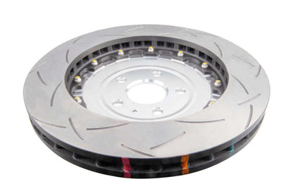 DBA 16-20 Audi TT-RS Quattro Front 5000 Series Slotted Rotor w/Silver Hat