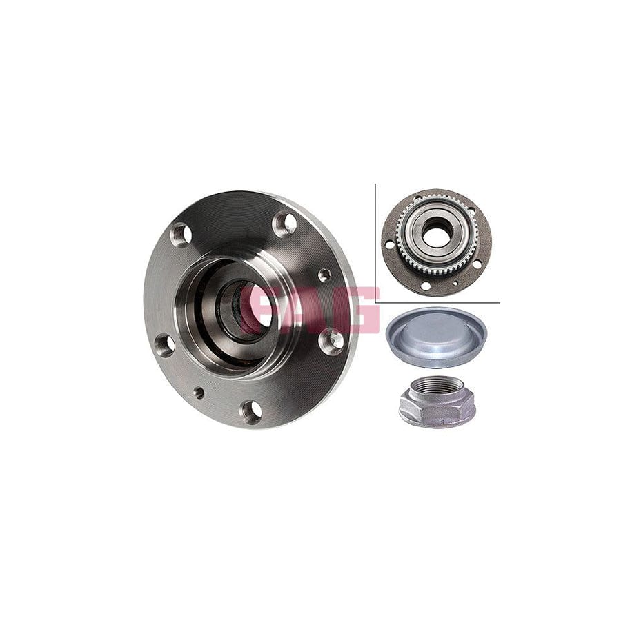FAG 713 6505 50 Wheel Bearing Kit For Peugeot 607 Saloon