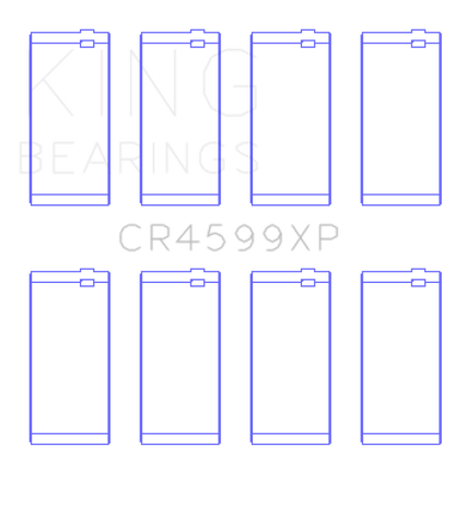King Engine Bearings Volvo B204/B230/B234 (Size STD) Performance Rod Bearing Set