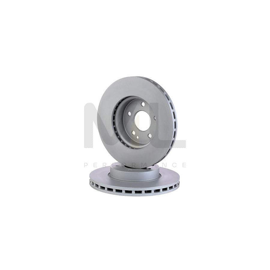 ATE 24.0128-0145.1 Brake Disc Vented, Coated, Alloyed / High-carbon, with bolts/screws  - 1 piece