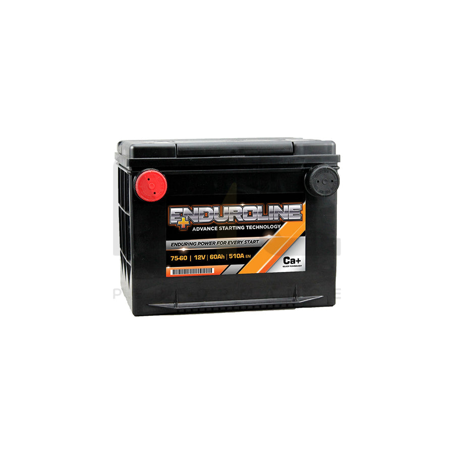 Enduroline 75-60 Side Terminal Car Battery 12V 60AH