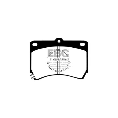EBC PD40K1114 Mazda 323 Ultimax Pad & Plain Disc Kit - Akebono Caliper 2 | ML Performance UK Car Parts