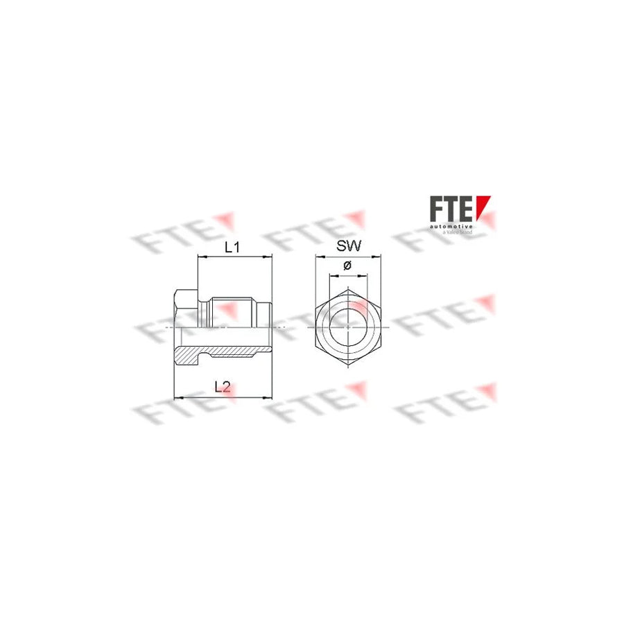 FTE A0011 Union Bolt