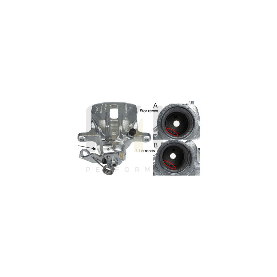 TEXTAR 38045300 Brake Caliper for VW TRANSPORTER without holder