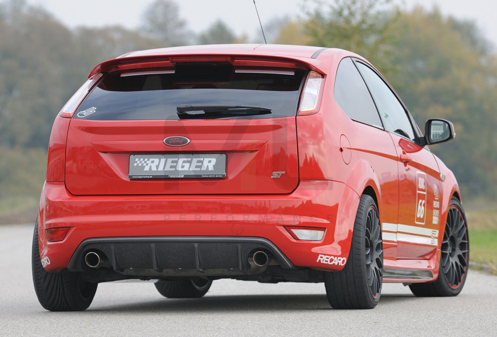 Rieger 00099118 Ford Focus 2 ST Rear Diffuser 4 | ML Performance UK Car Parts