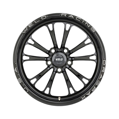 Weld 784B-1704244-DRPK Dodge Dragpak V-Series Wheel 17x4.5 5x115 ET-13 BS2.25 Gloss Black