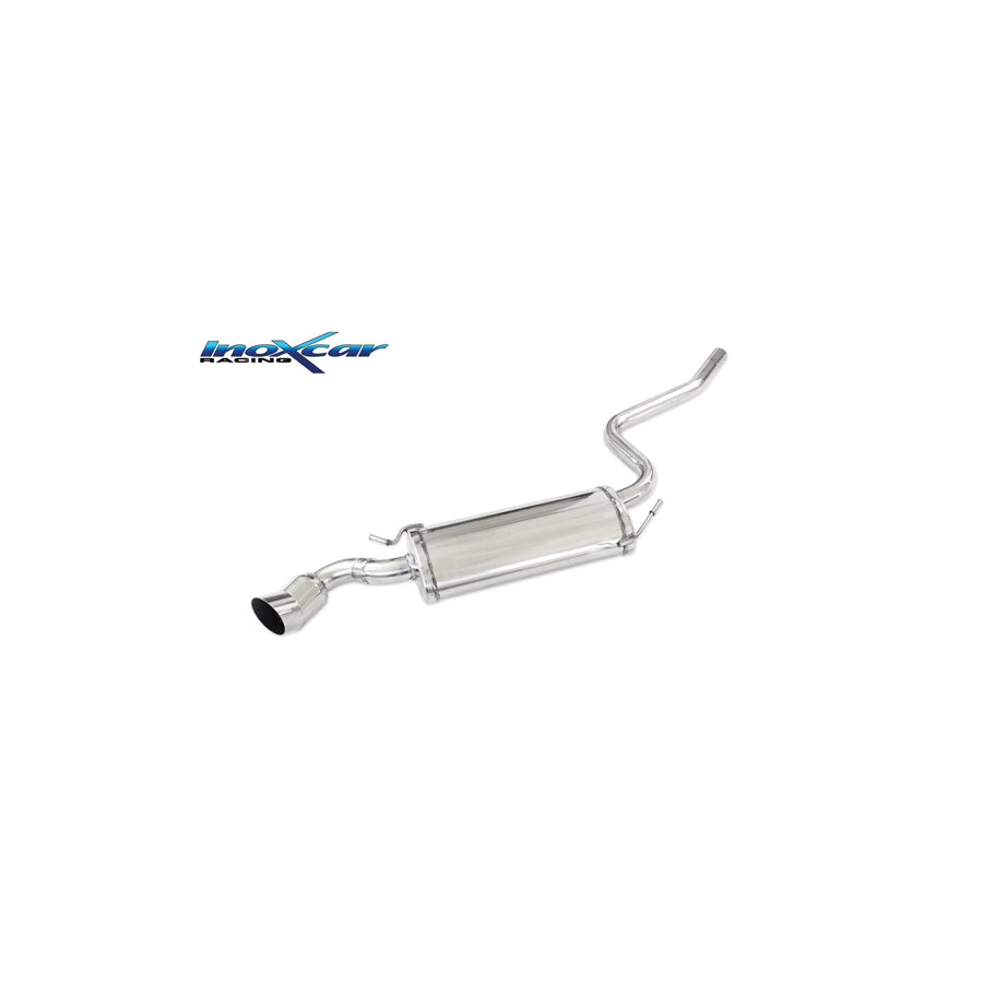 InoXcar FICQ.01.DTM Fiat Cinquecento Stainless Steel Rear Exhaust