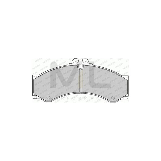 Ferodo Premier FVR1043 Brake Pad Set Prepared for Wear Indicator