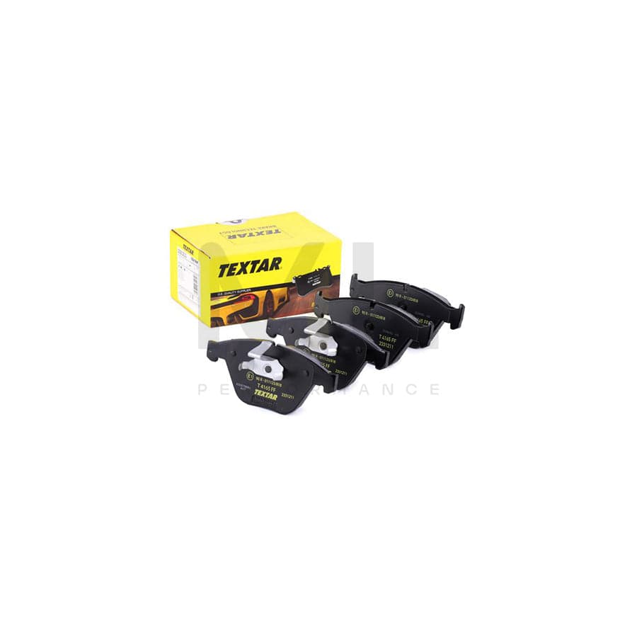 TEXTAR 2331211 Brake pad set prepared for wear indicator