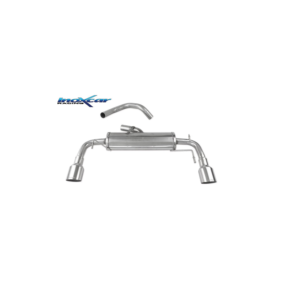 InoXcar FICQ.03.102R Abarth 500 Rear Silencer