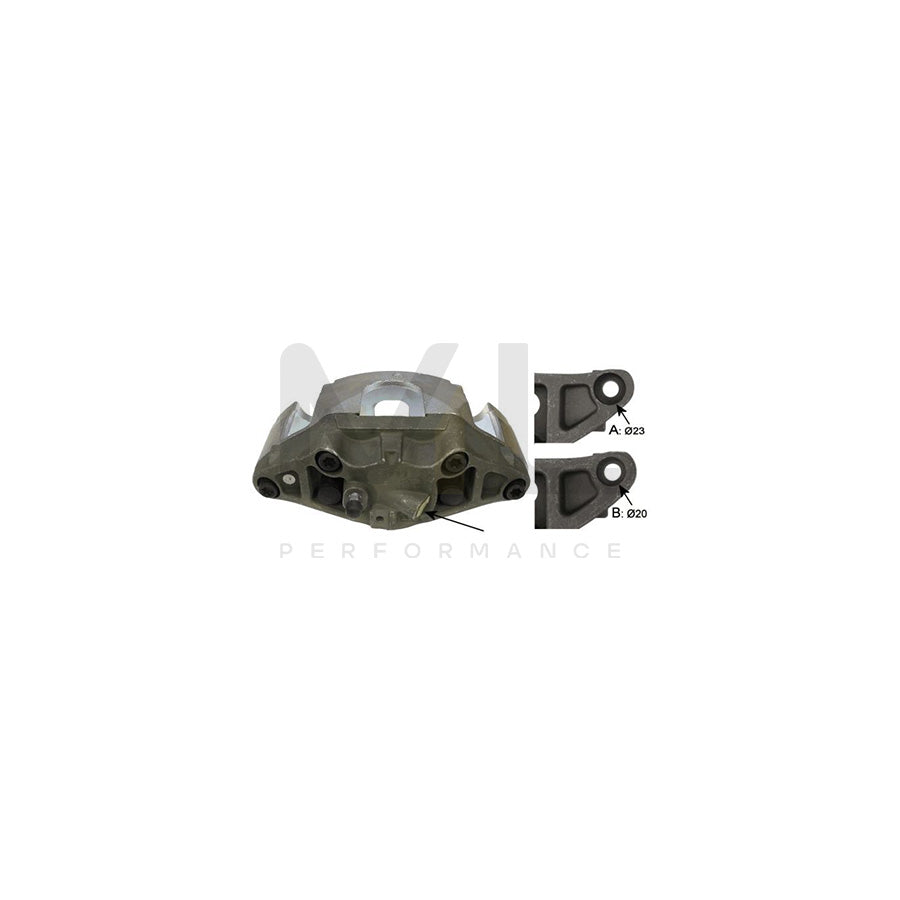 TEXTAR 38201200 Brake Caliper without holder
