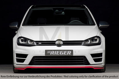Rieger 00088091 VW Mk7 Mk7-Line Golf R Front Splitter 7 | ML Performance UK Car Parts
