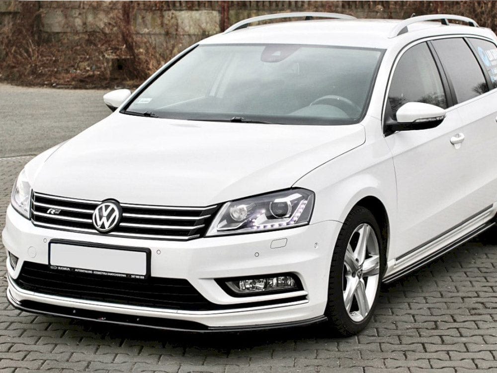 Maxton Design VW Passat B7 R-line (2010-2014) Front Splitter V.1