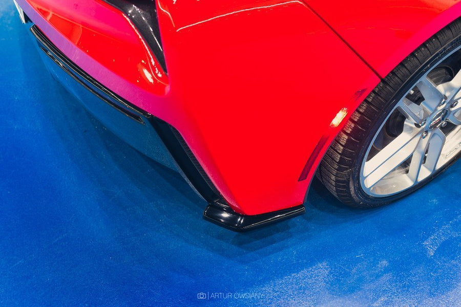 Maxton Design Chevrolet Corvette C7 Rear Side Splitters
