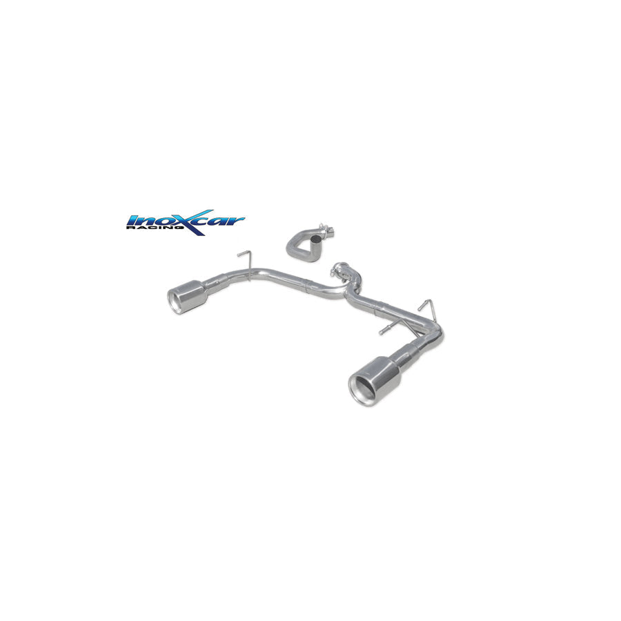 InoXcar FICQ.08.102 Abarth 695 Non-Resonated Rear Exhaust