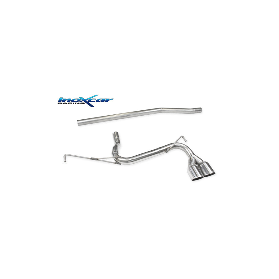 InoXcar FICQ.19.RA Fiat 500X Non-Resonated Rear Exhaust