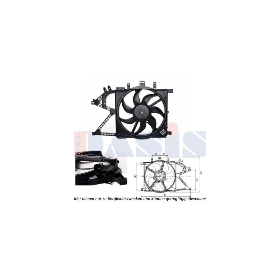 AKS Dasis 440200T Engine Radiator
