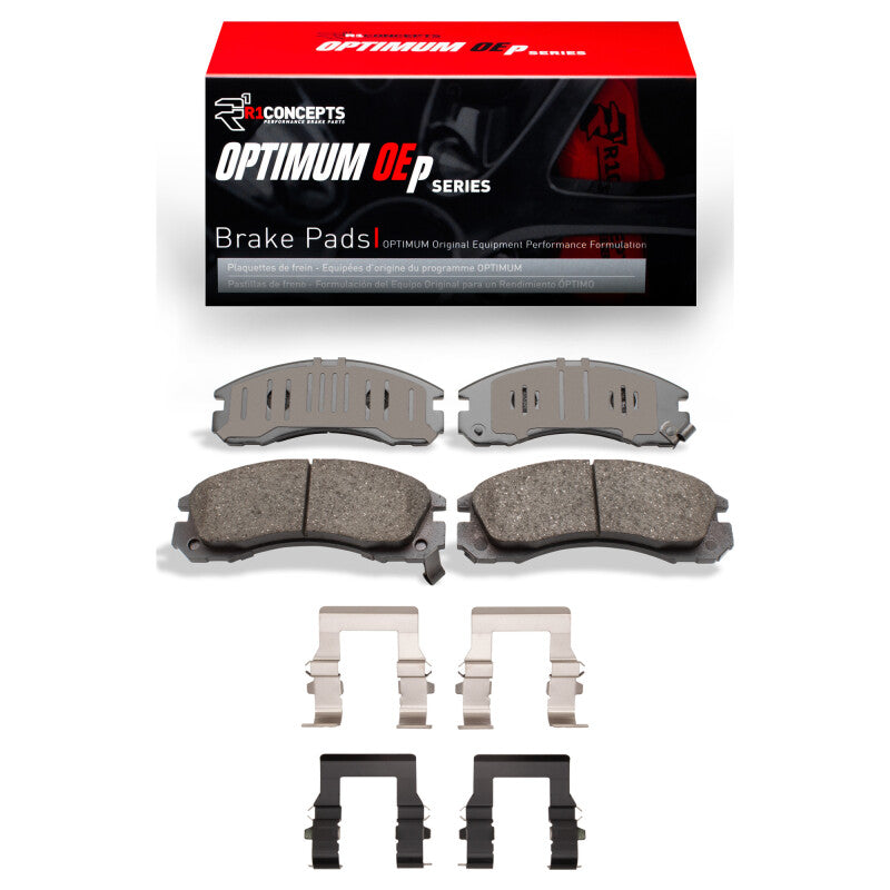 R1 Concepts R1 1990-2022 Dodge STEALTH Front R1 Optimum OE Pads & Hardware Kit