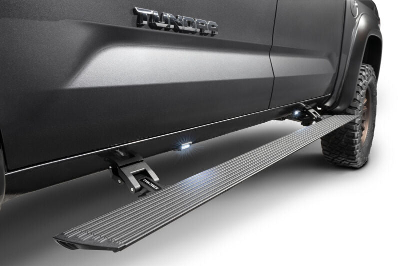 Go Rhino 22-23 Toyota Tundra Double Cab 4dr E-BOARD E1 Electric Running Board Kit - Tex. Blk