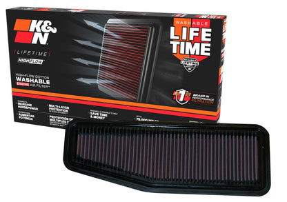 K&N Engineering K&N 00-06 Toyota Previa / Rav4 2.0L/2.4L Drop In Air Filter