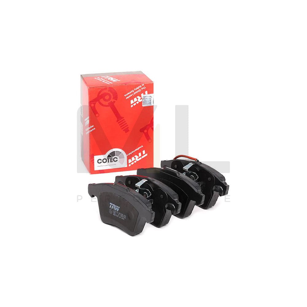TRW Cotec Gdb1555 Brake Pad Set Incl. Wear Warning Contact