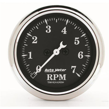 AutoMeter Gauge Speedo. 3-1/8in. 120MPH Mechanical Old Tyme Blk