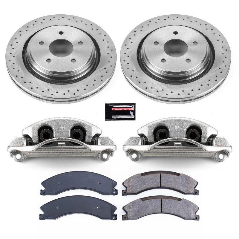 PowerStop Power Stop 15-19 GMC Sierra 2500 HD Rear Autospecialty Kit w/Cals