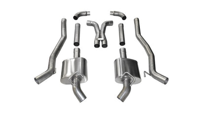 CORSA Performance Corsa 2011-2013 Chevrolet Camaro SS 6.2L V8 Manual Xtreme 3in Cat-Back (No Tips Uses Factory Bezels)