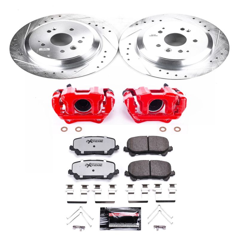 PowerStop Power Stop 14-16 Acura MDX Rear Z36 Truck & Tow Brake Kit w/Calipers