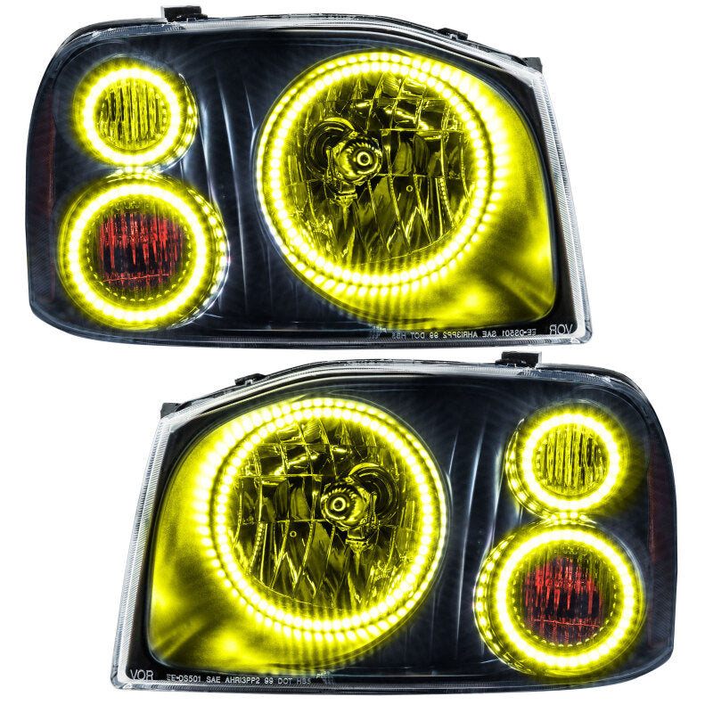 ORACLE Lighting Oracle 01-04 Nissan Frontier SMD HL - Triple Halo - ColorSHIFT w/ Simple Controller