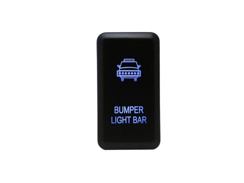 Cali Raised LED Cali Raised Tall Style Toyota Oem Style Bumper Light Bar Switch - Blue