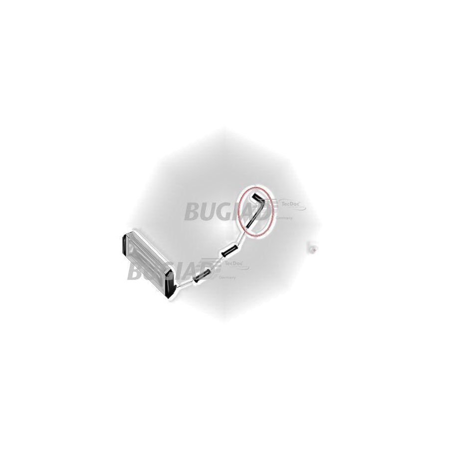 BUGIAD 82716 Charger Intake Hose