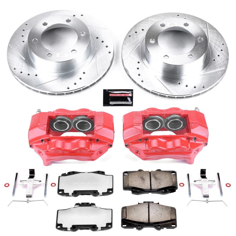PowerStop Power Stop 95-02 Toyota 4Runner Front Z36 Truck & Tow Brake Kit w/Calipers