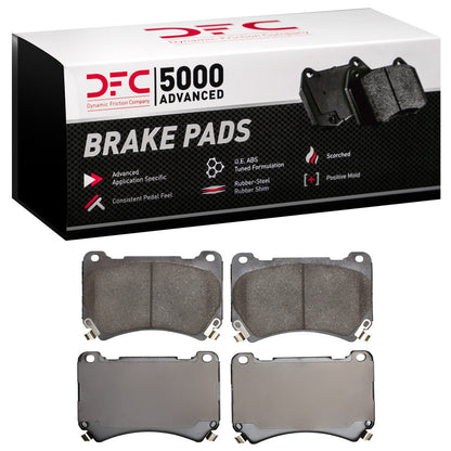 DFC 09-14 Hyundai Genesis Sedan Front 5000 Advanced Ceramic Brake Pads