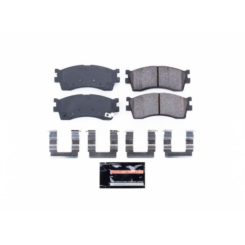 PowerStop Power Stop 02-05 Kia Rio Front Z23 Evolution Sport Brake Pads w/Hardware
