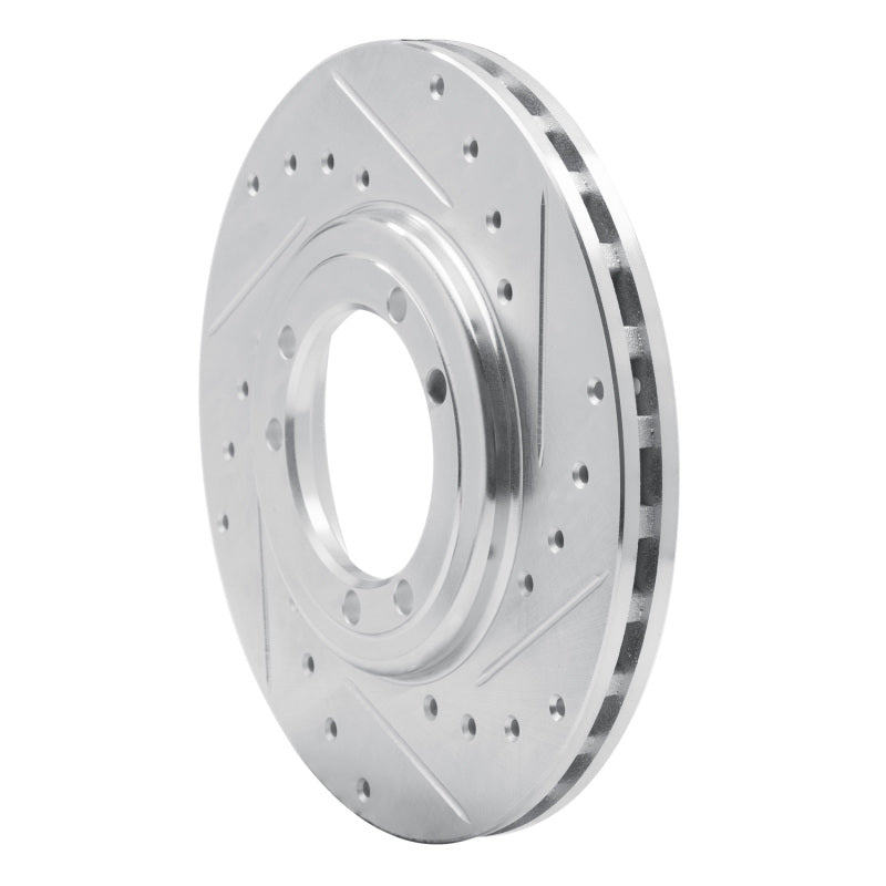 R1 Concepts R1 92-04 Hummer H1 Rear Right Front Right Drilled & Slotted Silver Brake Rotor
