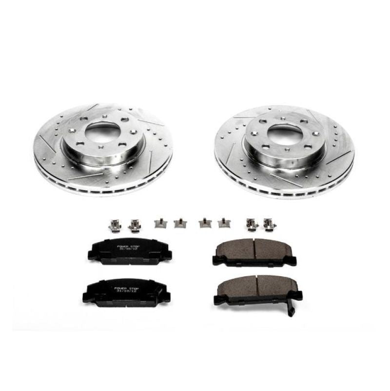 PowerStop Power Stop 90-00 Honda Civic Front Z23 Evolution Sport Brake Kit