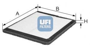 UFI 53.020.00 Pollen Filter