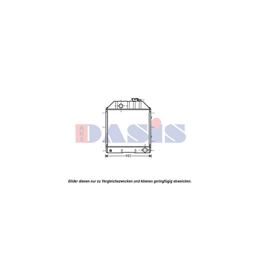 AKS Dasis 090113N Engine Radiator