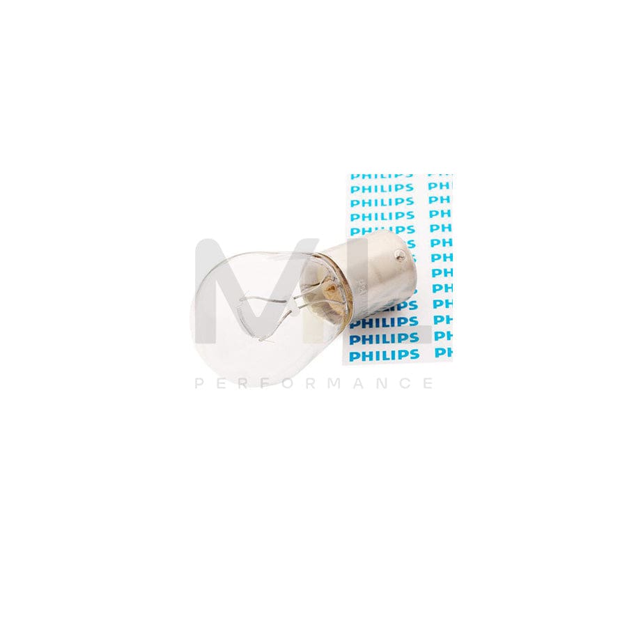 PHILIPS 12498CP Bulb, indicator 12V 21W, Ball-shaped lamp, P21W, BA15s