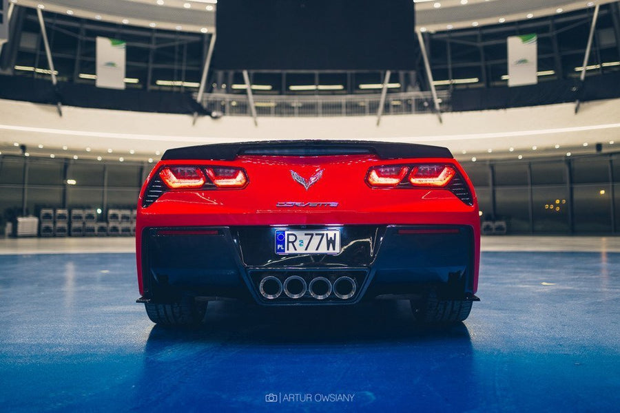 Maxton Design Chevrolet Corvette C7 Rear Side Splitters