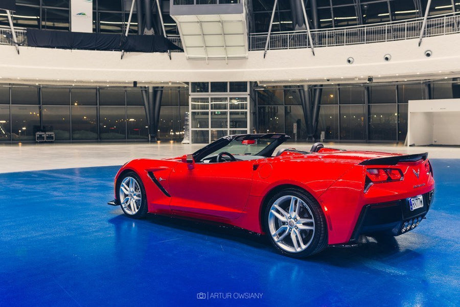 Maxton Design Chevrolet Corvette C7 Rear Side Splitters