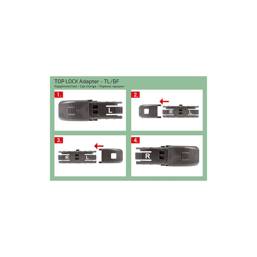 Heyner 300230 Adapter, Wiper Blade